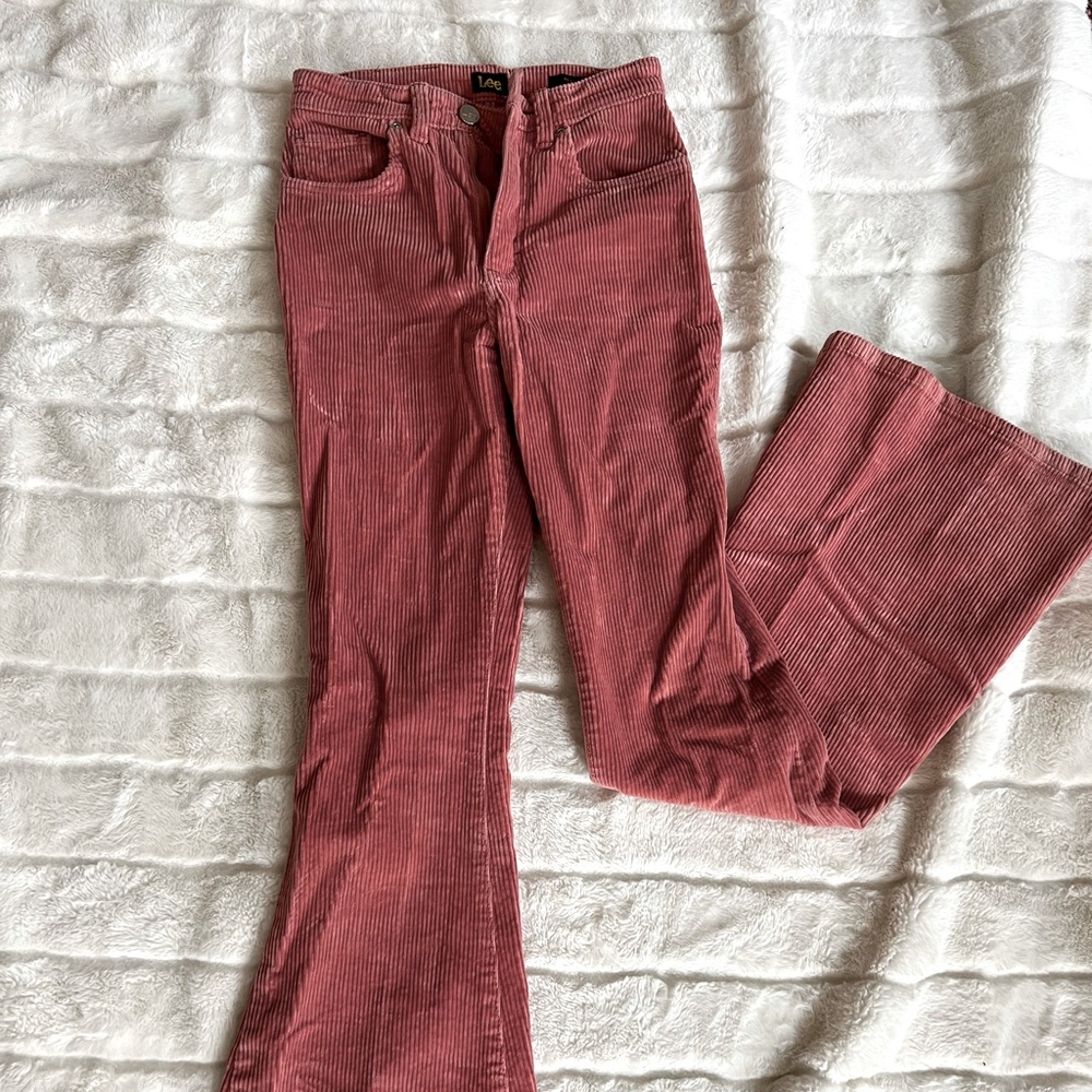 Lee cord flare pants